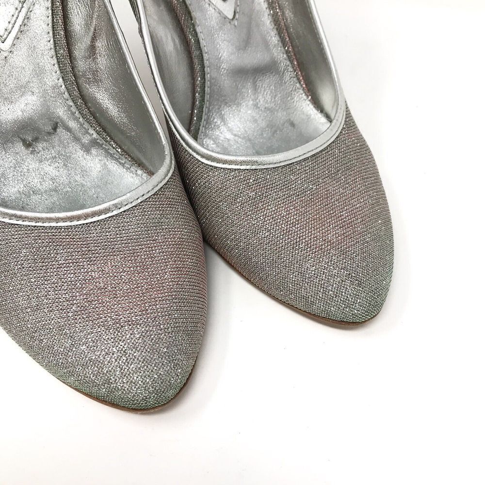 Vince Camuto Womens Size 10 B Iridescent Ankle Strap Dress Pumps Heels - Picture 7 of 9